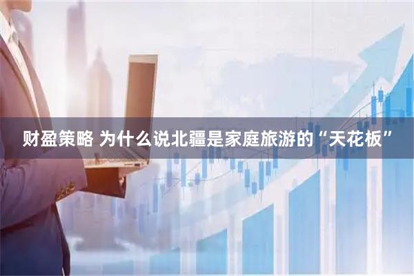 财盈策略 为什么说北疆是家庭旅游的“天花板”