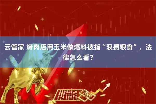 云管家 烤肉店用玉米做燃料被指“浪费粮食”，法律怎么看？