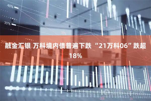 融金汇银 万科境内债普遍下跌 “21万科06”跌超18%